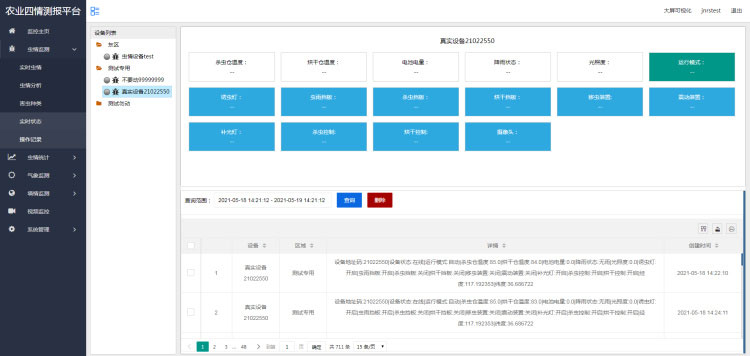 智能農業(yè)四情監測系統 智能農業(yè)四情監測系統