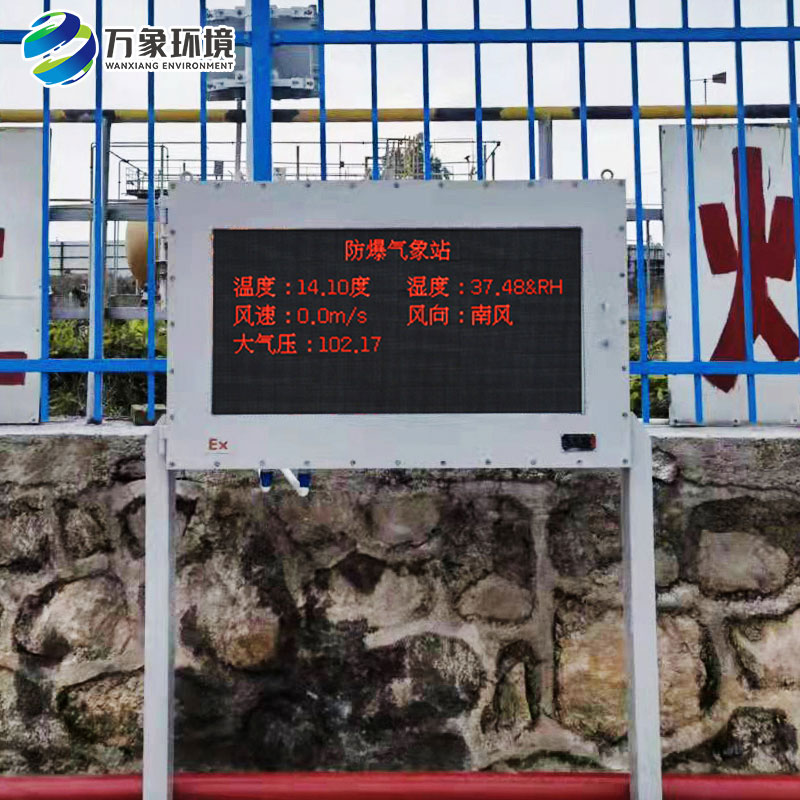 防爆工業(yè)小型氣象站，讓化工廠(chǎng)生產(chǎn)多了一層保障