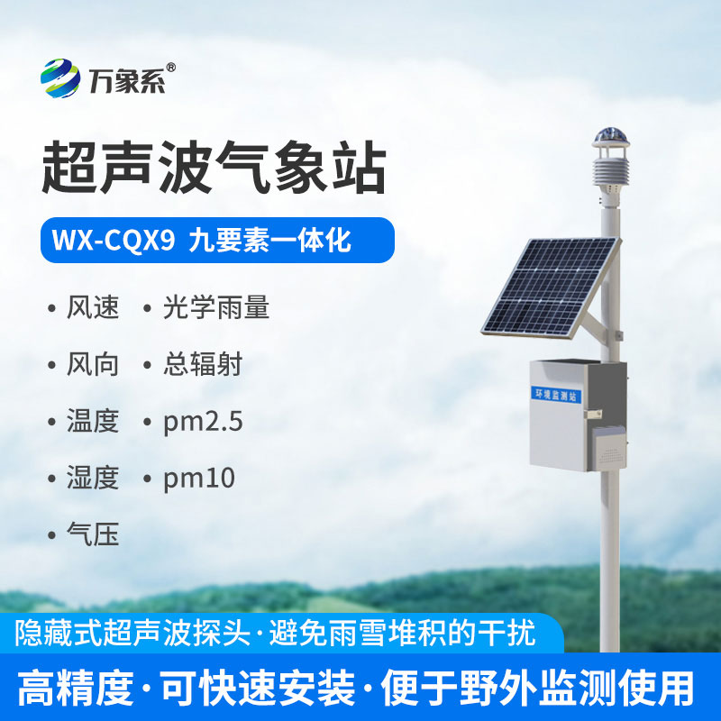 超聲波九要素氣象站