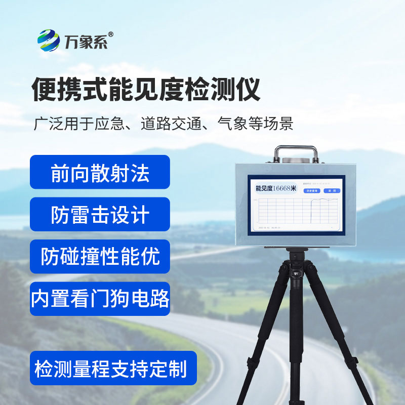 便攜式能見(jiàn)度監測儀解鎖能見(jiàn)度監測新方式